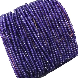 Perles en pierre naturelle de qualité supérieure, 2*3mm, couleur arc-en-ciel, rondes, en cristal, en vrac, faites à la main, pour la fabrication de bijoux - Product Image 6