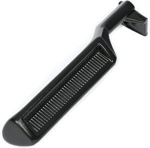 Poignée de porte intérieure en métal compatible avec <span class=keywords><strong>Ford</strong></span> F150 F250 F350Bronco 1987-1999 Remplacement pour E7TZ1522600A Black Powder Coated <span class=keywords><strong>St</strong></span> - Product Image 1