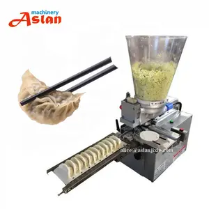 Thức ăn nhanh đông lạnh gyoza máy làm/hấp bánh bao máy làm/potstickers Maker