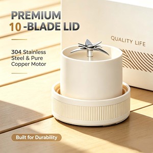Mini mixeur électrique <span class=keywords><strong>portable</strong></span> USB pour fruits, jus frais et smoothies, avec bouteilles, produit du Pakistan - Product Image 2