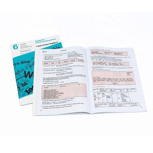 Cahier d'exercices couverture souple personnalisé histoire éducative Photo bande dessinée dessin livre d'art reliure parfaite Offset papier livre Services d'impression - Product Image 2