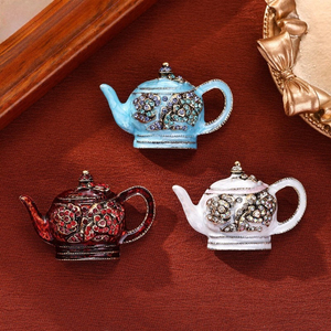 Broche <span class=keywords><strong>de</strong></span> botella <span class=keywords><strong>de</strong></span> <span class=keywords><strong>agua</strong></span> con incrustaciones <span class=keywords><strong>de</strong></span> diamantes <span class=keywords><strong>de</strong></span> imitación, diseño <span class=keywords><strong>de</strong></span> moda europeo y americano, accesorio <span class=keywords><strong>de</strong></span> pin con forma <span class=keywords><strong>de</strong></span> tetera - Product Image 1