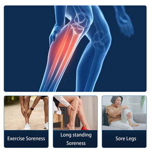 Aquecimento Ciclo Air Compression Leg Massager, usado para aliviar a dor muscular e relaxar a massagem nos pés em atletas profissionais - Product Image 6