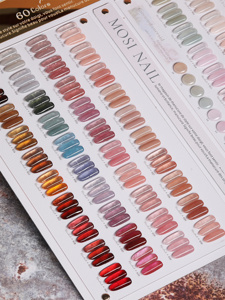 <span class=keywords><strong>MOSI</strong></span>-Juego de gel de uñas translúcido, 60 colores, kit para decoración de uñas, nuevo modelo 2024, pegamento vegetal ecológico, gel UV no Eoxic, salón de uñas - Product Image 3