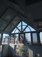 Solárium Moderno Personalizado con Marco de Aleación de Aluminio, Doble Vidrio Templado Low-E, Ecológico, con Alto Aislamiento Térmico