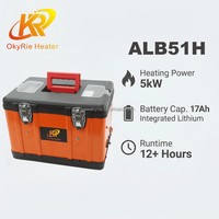 OkyRie Produk Terbaru 12V 24V 220V Mirip dengan AC Diesel Webasto dan Kotak Perkakas Plastik 5KW untuk Truk Kipas Truk