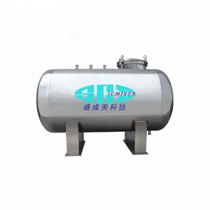 Özelleştirilmiş kimyasal alkol yenilebilir yağ su paslanmaz çelik yatay/dikey depolama tankı