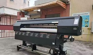 Factory Direct 1,9 m automatischer Tinten strahl drucker  plotter maschine für Polyester gewebe 1 Jahr Garantie Lösungsmittel - Product Image 5