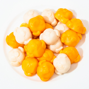 OEM/ODM all'ingrosso alla rinfusa forma di maiale pelata caramelle Gummies sapore fruttato morbido gelatina confetteria in borsa cina - Product Image 3