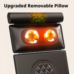 Draagbare Shiatsu-massagekussen lichaams- rug- elektrische airbag-matras multifunctionele familiemassagebed vibrerende verwarming infrarood - Product Image 5