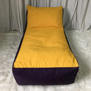 Sofá Puff Moderno Tipo Ola, Personalizable, Reclinable Universal para Exteriores con Tapicería de Tela con Diseño Tatami - Product Image 5