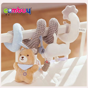 Sonajero <span class=keywords><strong>Musical</strong></span> para Bebés con Muñeco <span class=keywords><strong>de</strong></span> Peluche, Relleno <span class=keywords><strong>de</strong></span> Algodón PP y Tela <span class=keywords><strong>de</strong></span> Algodón, Toalla Calmante para Bebés - Product Image 5