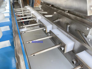 पीएलसी नियंत्रण रोटी टोस्ट क्रीम जाम भरने इंजेक्ट मशीन स्वचालित मक्खन क्रीम इंजेक्टर केक रोटी क्रॉइसेंट स्टफिंग फिलर - Product Image 5