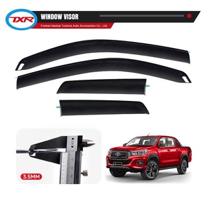 Accesorios 4x4, Protector de Lluvia, Visera Solar, Deflectores de Ventana, Accesorios Exteriores para Automóviles para Toyota Hilux Revo Rocco CAB Vigo 2DR 4DR - Product Image 4