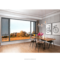 Ventana de Seguridad de Aleación de Aluminio con Vidrio Templado, Diseño Anti-Rasguños, Certificación Energy Star, Garantía de 5 Años para Baño y Villa