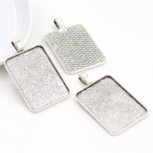 Камень времени, 23x33 мм, 2 цвета, прямоугольная основа из сплава, ожерелье, брелок, подвеска, аксессуары - Product Image 5