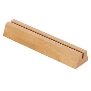 Supports photo en bois de chêne naturel en gros, porte-cartes de menu en bois pour mariages, anniversaires, décoration de la maison - Product Image 5