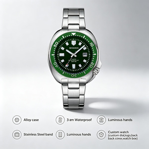 Reloj de Pulsera de Cuarzo con Movimiento Japonés, Fecha, Resistente al Agua 3 ATM, Luminoso, Personalizable con Logotipo, Precio de Fábrica, Marca Privada OEM - Product Image 3