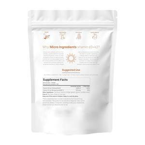 2025oem Zeer Zuivere 2-In-1 Immuunondersteuning Vitamine D3 En K2 Softgel Capsule Non-Gmo Supplement Voor Volwassenen - Product Image 3