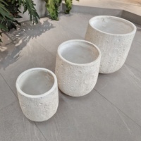 Pots de fleurs ronds légers pour pépinière, jardinières en plastique haute résistance pour l'intérieur et l'extérieur, vente en gros, approvisionnement en vrac