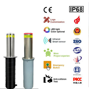 Fabbrica all'ingrosso di alta qualità IP68 impermeabile automatico telecomando idraulico di sollevamento dissuasore stradale a prova di esplosione - Product Image 6