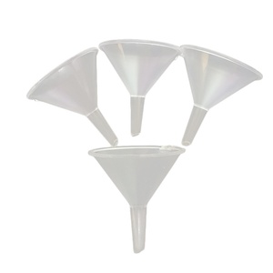 Small Plastic Mini Funnel Transparent Pp Plastic Mini Perfume Dispensing Funnel