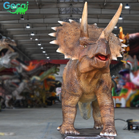 Parc à thème des dinosaures, grand dinosaure animatronique réaliste de grande taille pour l'exposition