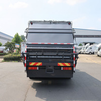 Camion compacteur hydraulique de collecte des déchets Dongfeng 6x4 25 tonnes, moteur diesel Euro 6, transmission manuelle, pour déchets commerciaux