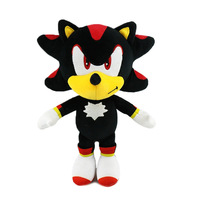 En stock, vente en gros, peluche hérisson Super Sonic, jouet en peluche Tails Knuckles Shadow, dessin animé, anime, 11 cm-30 cm, peluche courte