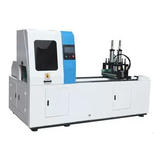 Multifunctionele Ce Automatische Cross Cutting Geen Aluminium Chip Numerieke Besturing Aluminium Snijmachine