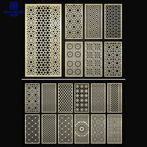 Séparateurs de pièces multifonctionnels en acier inoxydable pour la <span class=keywords><strong>d</strong></span>écoration de la maison et du bureau pour les célébrations <span class=keywords><strong>d</strong></span>'anniversaire Structure de cadre - Product Image 6