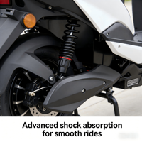 Nouveauté : cyclomoteur électrique pour adultes, longue autonomie, numérique intelligent, prix compétitif, batterie au lithium amovible, motos électriques