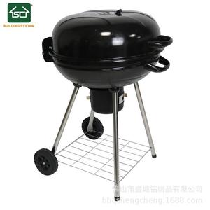 Camping <b>Grills</b> Charcoal Stainless Steel 22 Inch Outdoor Portable <b>BBQ</b> <b>Grill</b> With Wheels For Camping And Picnics - Product Image 2