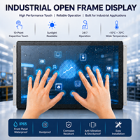 PC Panel Open Frame Bestview 10.1'' Layar Sentuh Industri Android RK3568 RK3576 RK3588 IP65 IP66 Tahan Air di Bagian Depan