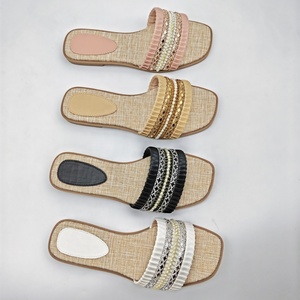 <span class=keywords><strong>Ciabatte</strong></span> da <span class=keywords><strong>Casa</strong></span> in PU di Buona Qualità per Donne, Sandali Piatti alla Moda, <span class=keywords><strong>Ciabatte</strong></span> da Spiaggia <span class=keywords><strong>Eleganti</strong></span> per Signore - Product Image 5