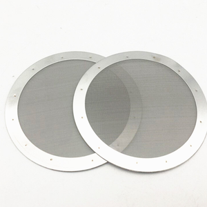 Filtro de pantalla de café de malla lavable reutilizable de acero inoxidable sólido para filtro de <span class=keywords><strong>cafetera</strong></span> <span class=keywords><strong>Aeropress</strong></span> filtros reutilizables - Product Image 2