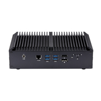 Mini PC con Procesador Intel de 8.ª y 10.ª Generación Comet Lake U, 6 Puertos Seriales, 8*2.5G LAN, Sistema Integrado Sin Ventilador, Computadora Industrial de Vanguardia
