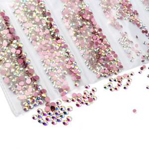 1440Pcs Thân Thiện Với Môi Phẳng Trở Lại Thủy Tinh Thạch Không-Hotfix Hạt Cho Móng Tay Thủ Công Mỹ Nghệ & Đồ Trang Sức Làm Cho shinning Đa Gói - Product Image 1