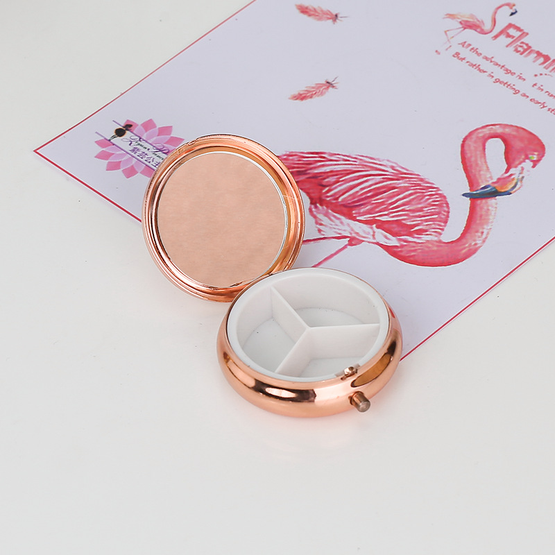 50mm-rose gold with grids