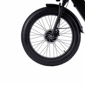 Bicicleta Eléctrica de Montaña de Aluminio con Motor Dual de 2000W, 7 Velocidades, Neumáticos Anchos, Batería Eléctrica de 63V 30AH, Freno Hidráulico - Product Image 4