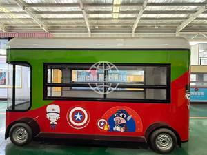 Factory Price Custom Food Truck Piaggio Ape Tuk Tuk Food Cart <b>Tricycle</b> Food Electric Mobile Bar Coffee Truck for Sale - Product Image 4