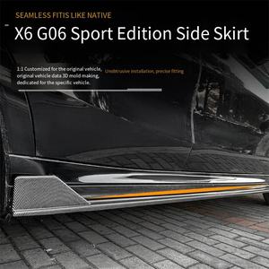 Veidt لسيارة BMW X6 G06 <span class=keywords><strong>M</strong></span> Sport 2019+ سبويلر جانبي خارجي للتعديل العابر للحدود - Product Image 3