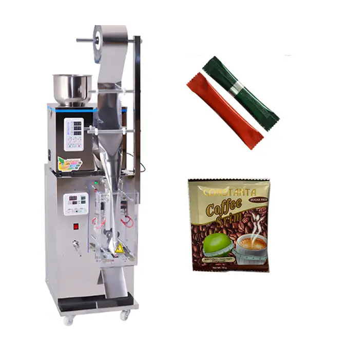 Machine d'emballage verticale de sachet de café en poudre de sachet de thé Machines d'emballage multifonctionnelles de poche