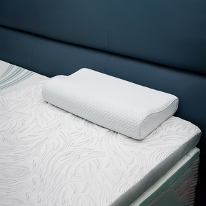 OEM ODM Petit Oreiller orthopédique cervical en mousse à mémoire de forme avec motif géométrique Soutien du cou Almohada De Cuello - Product Image 1