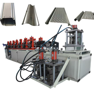 PLC Core Component Volet roulant <span class=keywords><strong>Machine</strong></span> à lamelles de porte Volet roulant Rouleau de porte formant des machines avec roulement de moteur moteur - Product Image 1