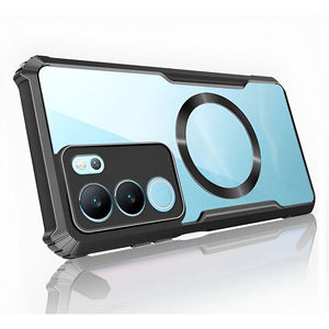 เคสสำหรับ VIVO V29 Lite ป้องกันสีเหลือง TPU PC AIRBAG โปร่งใสเคสโทรศัพท์แบบบางสำหรับ V29E V27E V27 V25 <span class=keywords><strong>V23</strong></span> V21 V19 V15 Pro V7 V5 - Product Image 2