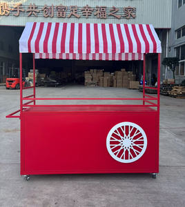 Décorations de mariage, chariot de nourriture mobile de rue en plein air, chariot à bonbons <span class=keywords><strong>pour</strong></span> fête, chariot à café en métal <span class=keywords><strong>pour</strong></span> événements - Product Image 5