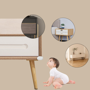 CP02 Child Safety Guard Self-Adhesive PVC Baby Proofing Edge <b>Corner</b> <b>Protector</b> for Tables Furniture <b>Corner</b> Guard Table <b>Corner</b> - Product Image 2