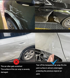 Garantie 10 ans, film de protection de carrosserie de voiture en TPU XP 7,5 mil, film auto-cicatrisant PPF, revêtement en tissu PPF brillant, film anti-rayures pour carrosserie de voiture - Product Image 4