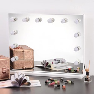 <span class=keywords><strong>Commode</strong></span> de Chambre à Coucher Moderne Éclairée à Vente Chaude, Noir, Coiffeuse avec Rangement, 13 Tiroirs, Table à Maquillage avec Grand Miroir, Vente en Gros - Product Image 5